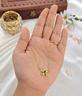 Gold Starfish Pendant Necklace