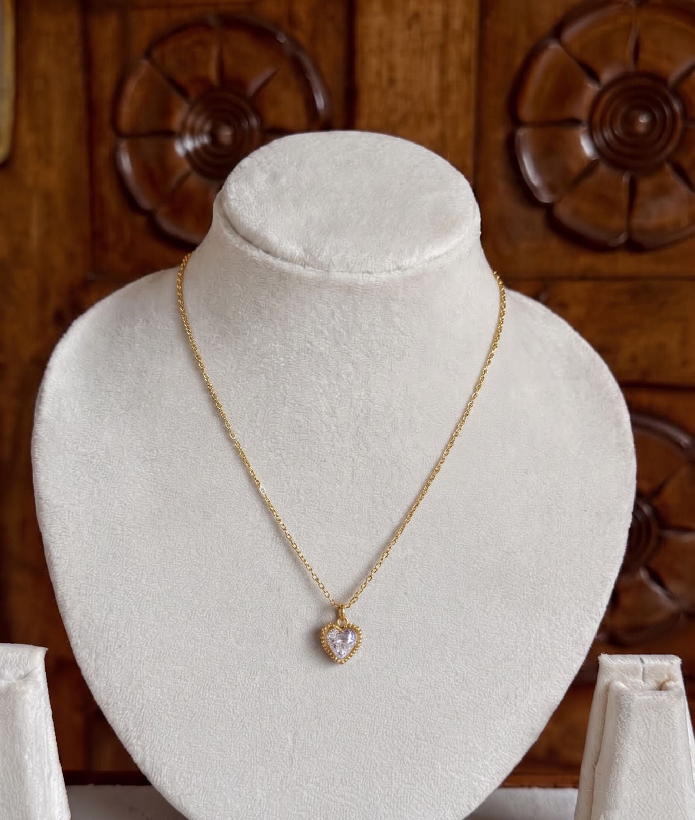 Heart Crystal Necklace